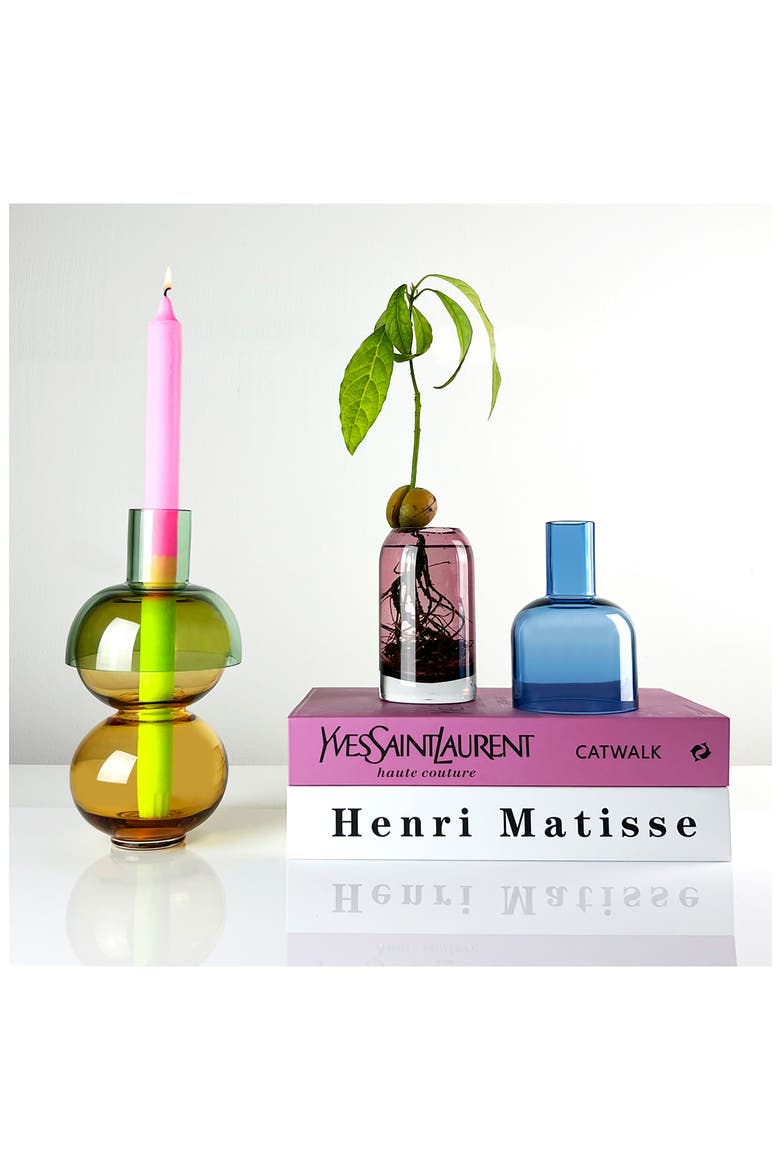 Set of 2 Reversible Vases, Alternate, color, MULTI