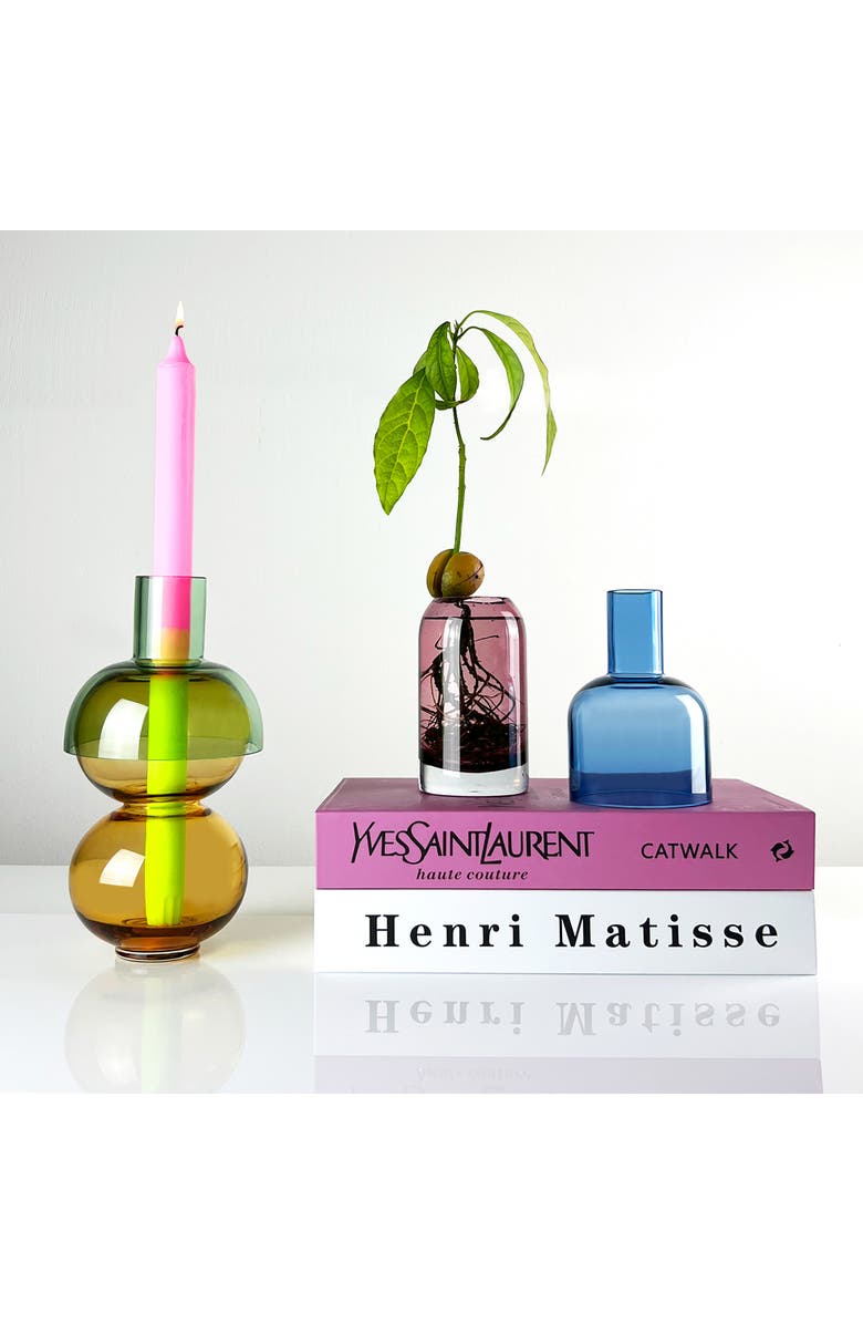 CLOUDNOLA Set of 2 Reversible Vases, Alternate, color, Multi