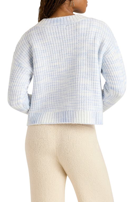 Florence By Mills V-neck Crop Sweater In Halogen Blue