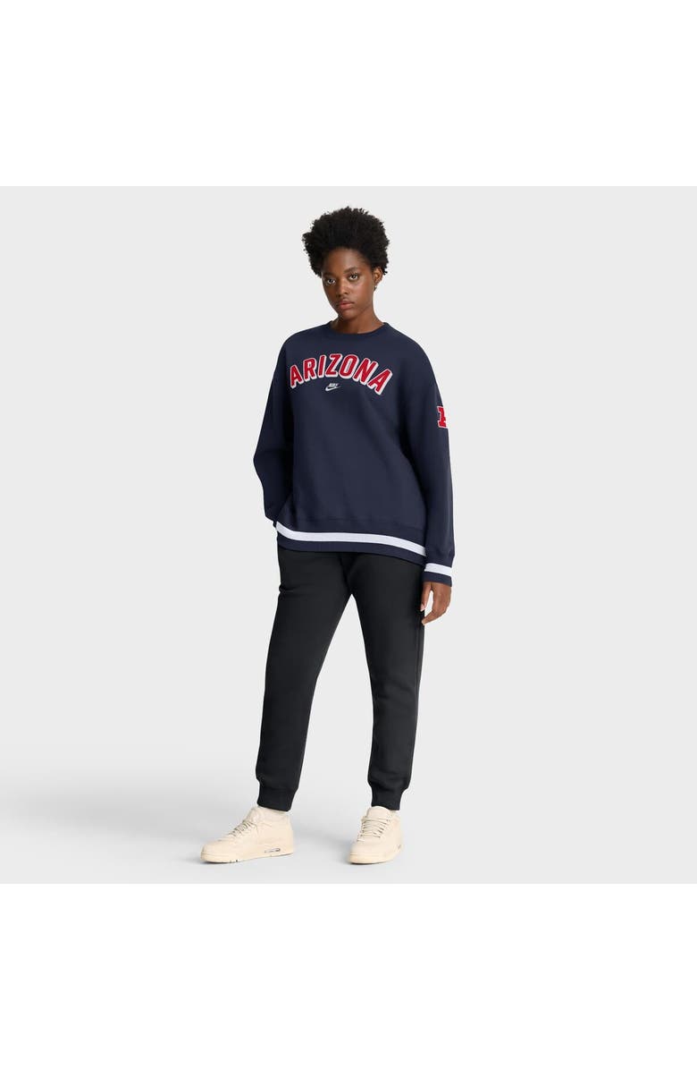 Nike Women
s Nike Navy Arizona Wildcats Oversized Legacy Phoenix Sweatshirt, Alternate, color, Navy