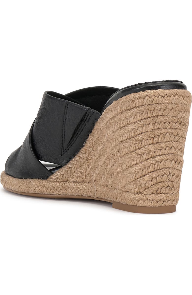 Vince Camuto Fisella Espadrille Wedge Sandal, Alternate, color, Black