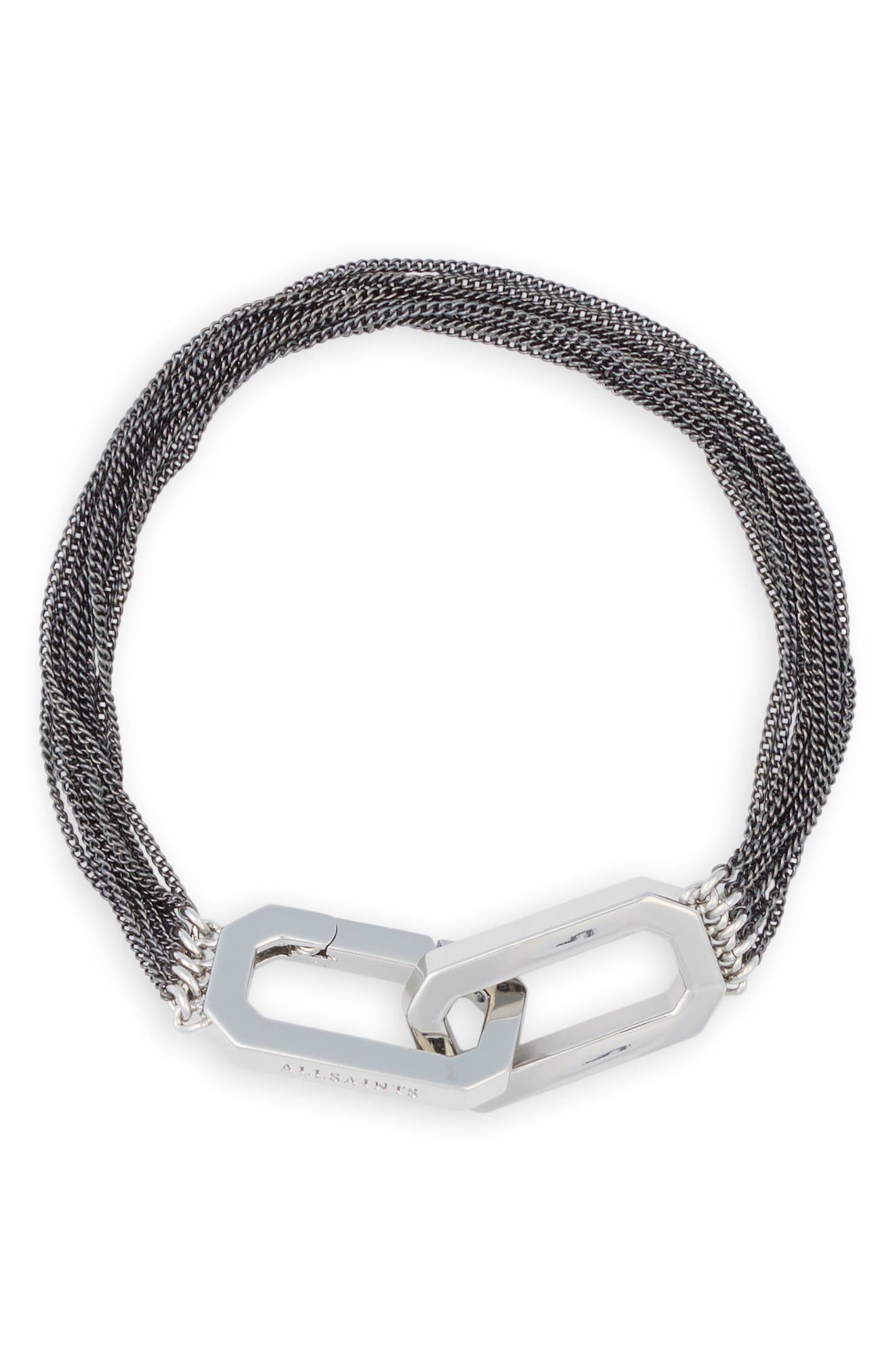 Multi Chain Carabiner Bracelet