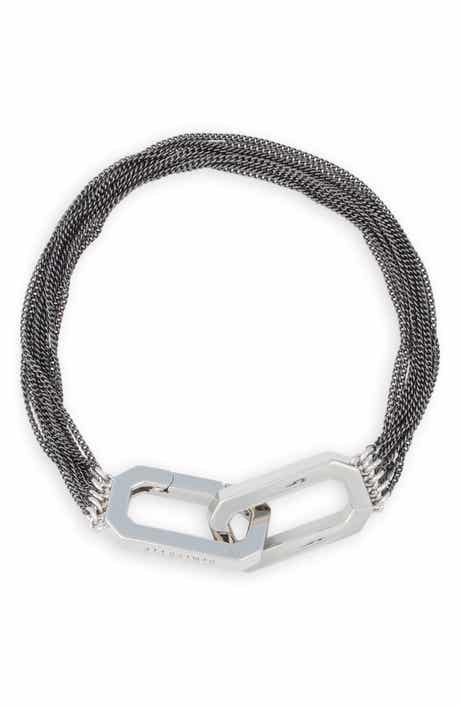 Multi Chain Carabiner Bracelet