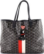 Pre-Owned Goyard Saint Louis Tote Printed Coated Canvas PM