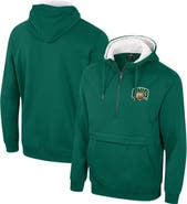 COLOSSEUM Men's Colosseum Green Ohio Bobcats Team Half-Zip Pullover Hoodie