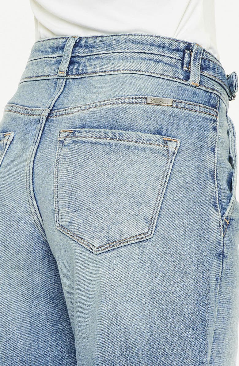 KanCan Promise High Rise Wide Leg Jeans, Alternate, color, Medium Wash
