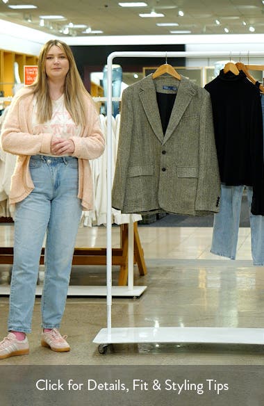 Polo Ralph Lauren Heritage Herringbone Blazer | Nordstrom