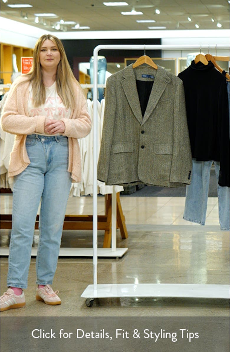 Heritage Herringbone Blazer, sales video thumbnail