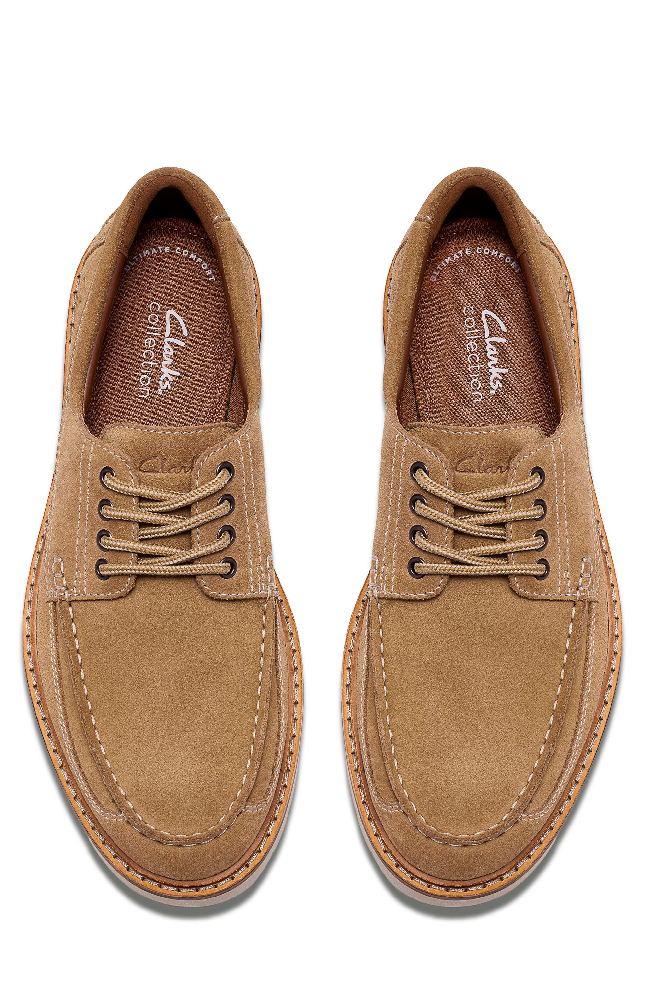 Clarks<sup>®</sup> Weltridge Derby, Alternate, color, Sand Suede