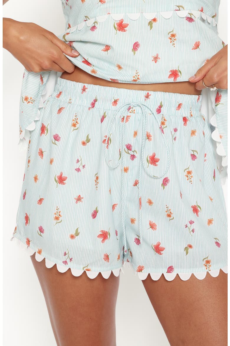 Kyle 2-Piece Set with Scalloped Hemline, Alternate, color, BLUE GARDEN STRIPE