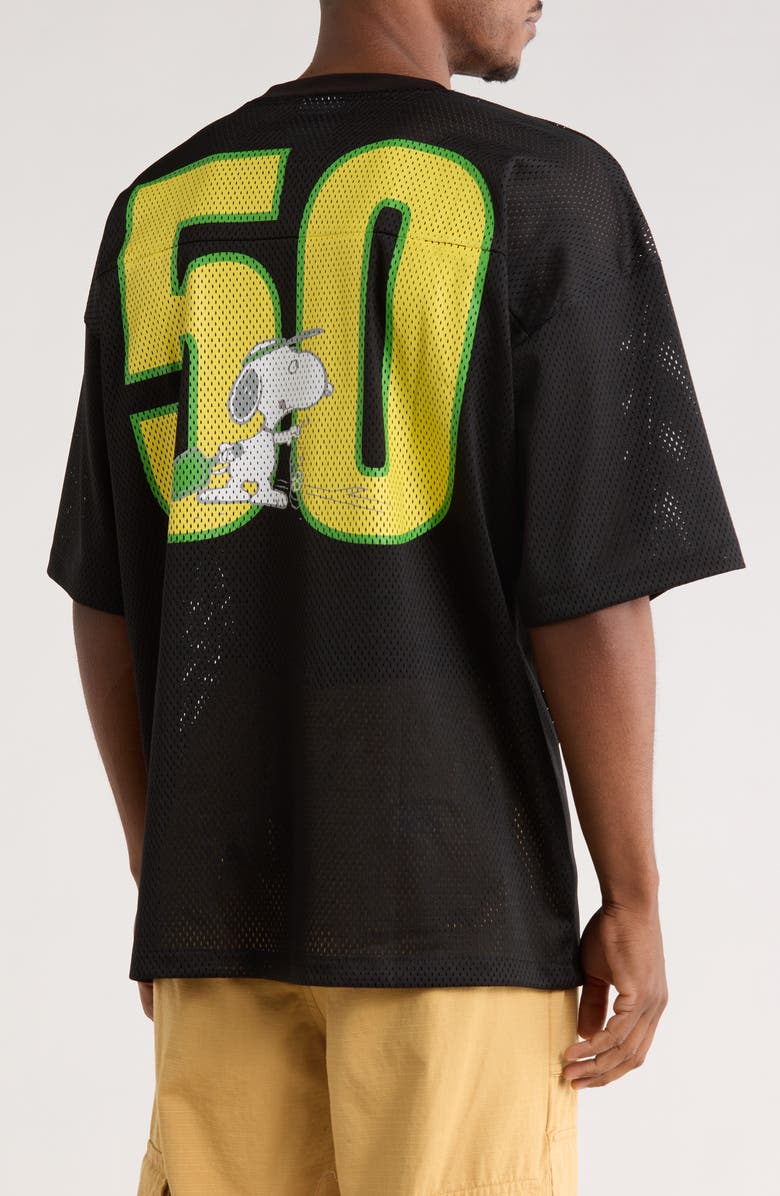 The Forecast Agency Peanuts<sup>®</sup> Pickleball Club Graphic T-Shirt, Alternate, color, Black