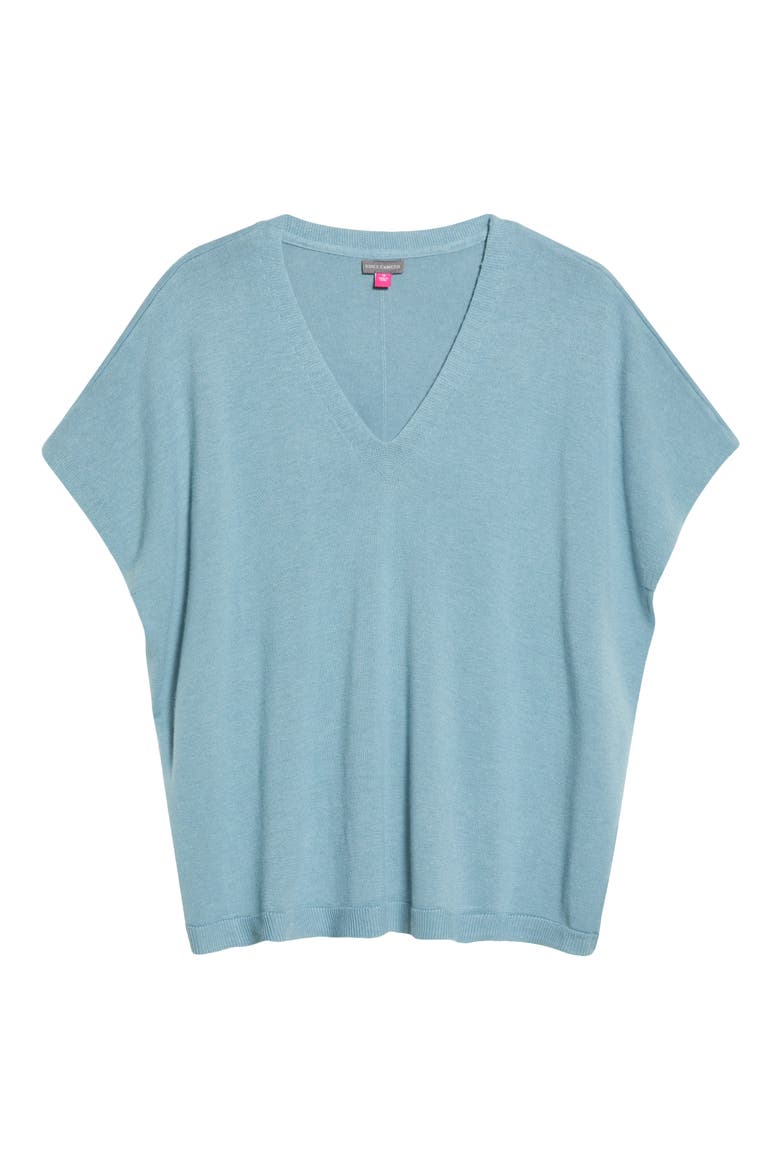 V-Neck Sweater, Main, color, OCEAN ICE
