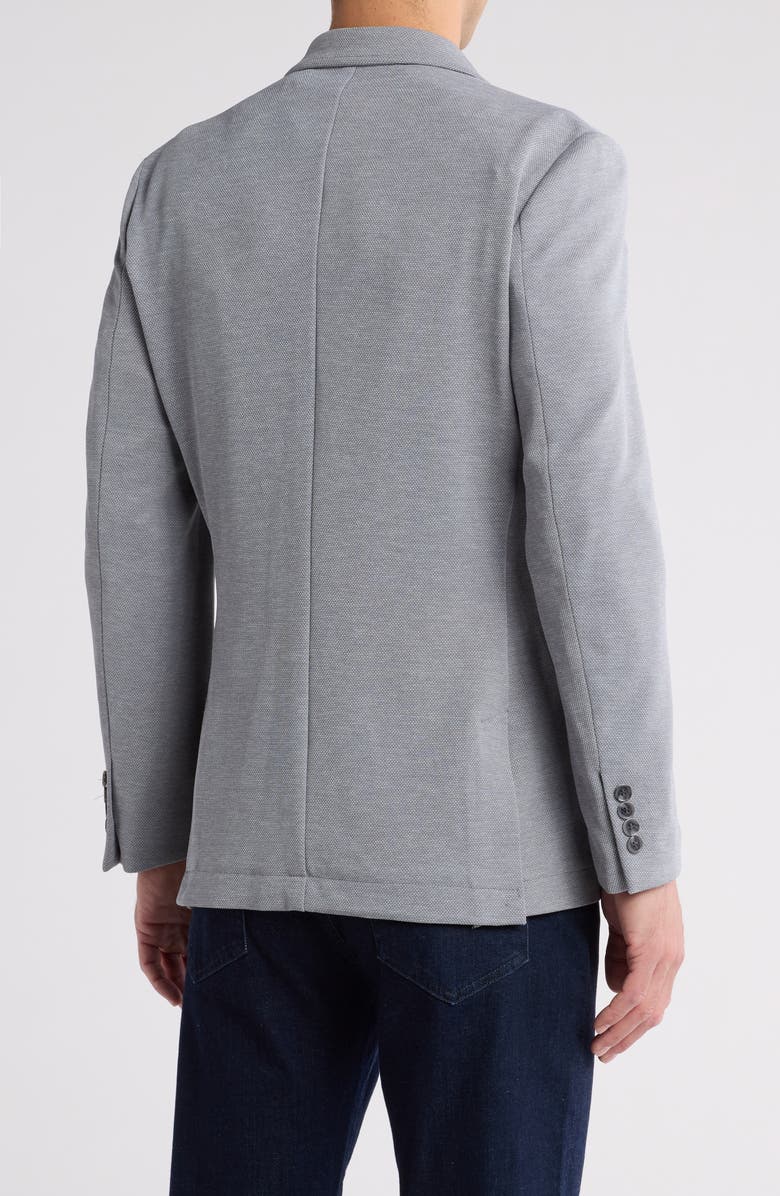 Lucky Brand Mélange Knit Sport Coat, Alternate, color, Grey