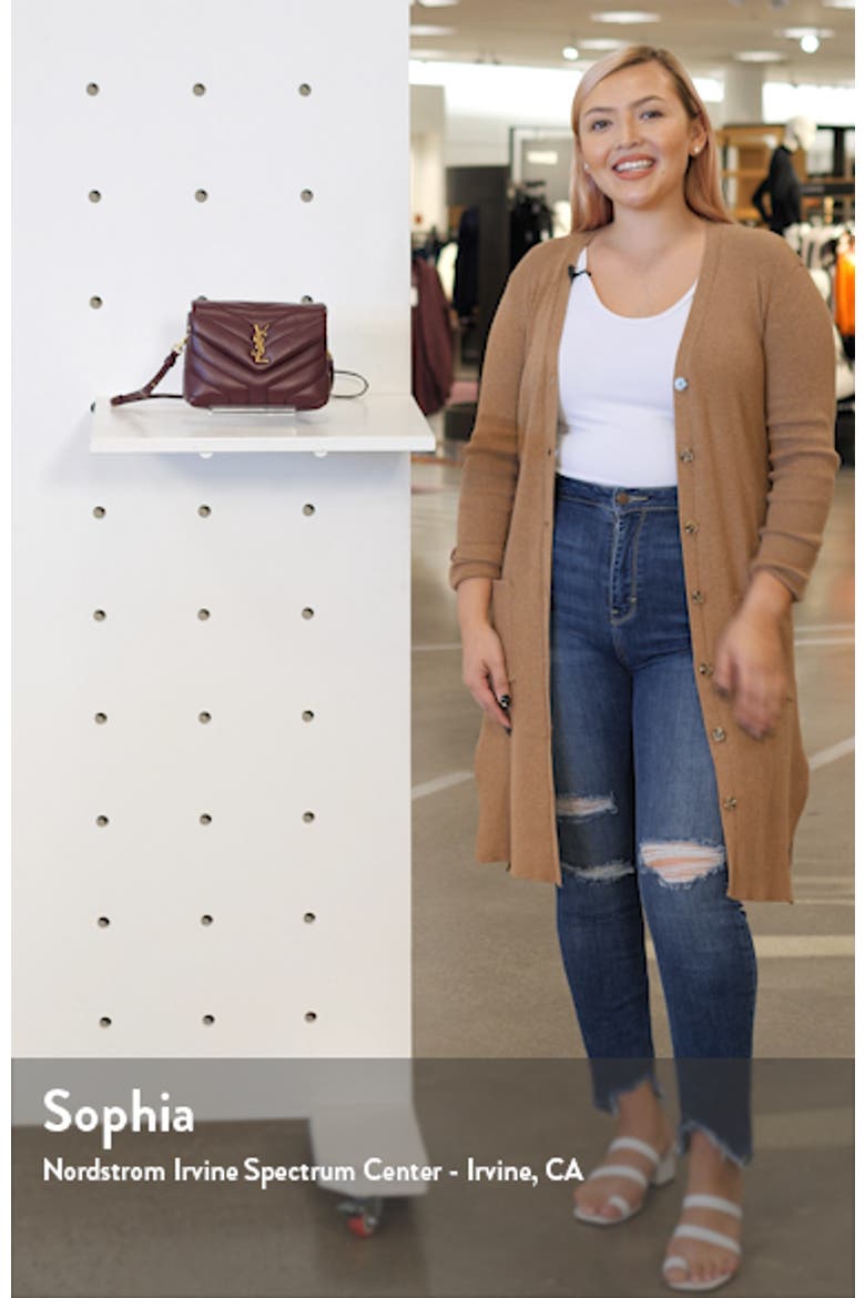 Toy Loulou Matelassé Leather Crossbody Bag video