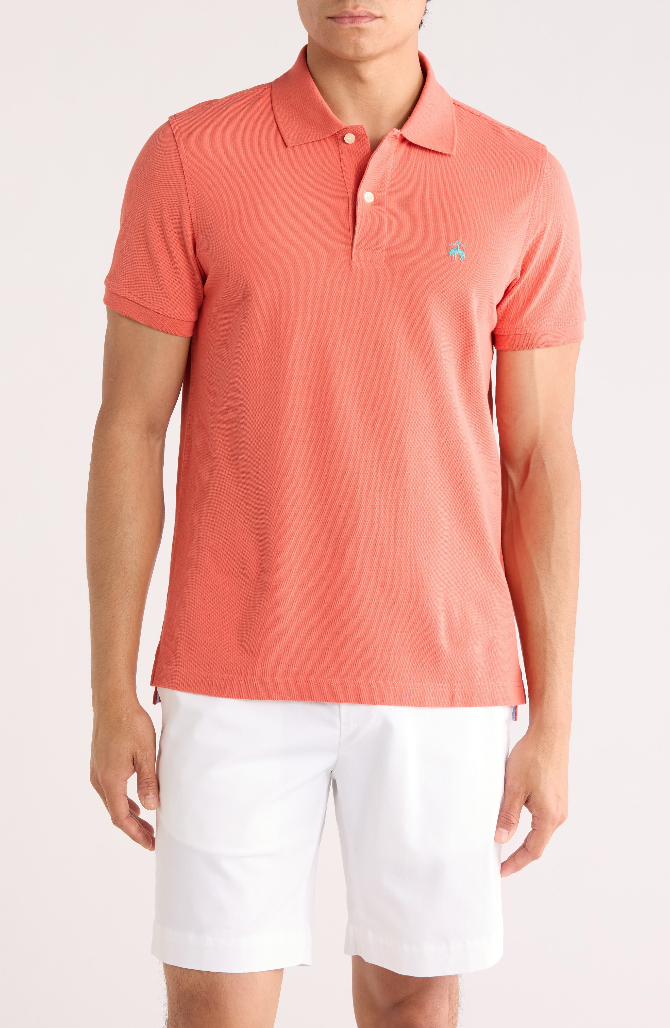 Brooks Brothers Solid Piqué Slim Fit Polo