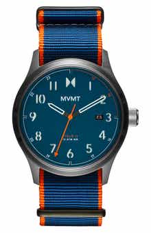 MVMT Field II Nylon Strap Watch, 41mm