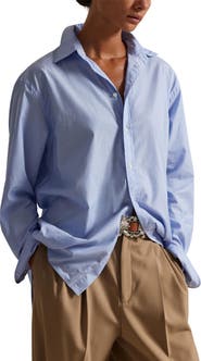 Polo Ralph Lauren Cotton Poplin Button-Down Shirt