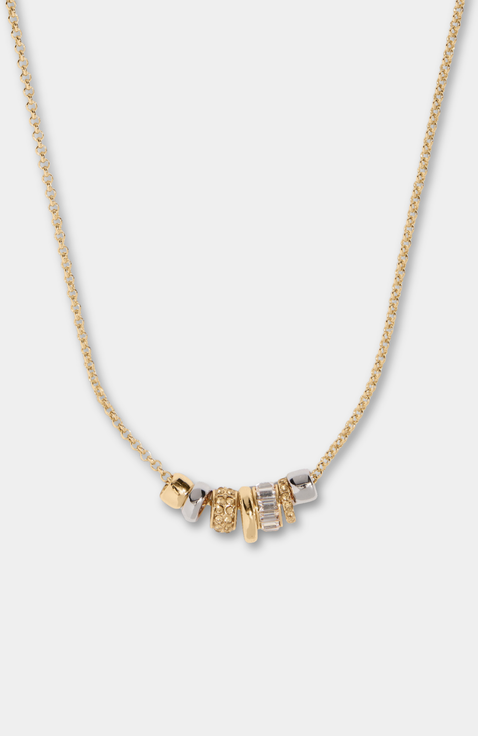 Multi Rondelle Necklace