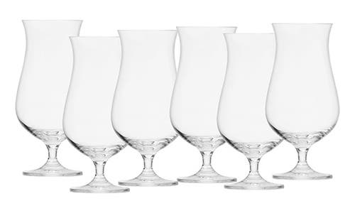 Fortessa Schott Zwiesel Bar Special Set Of 6 Hurricane Glasses In Clear