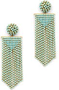 Deepa Gurnani Fanning Drop Earrings
