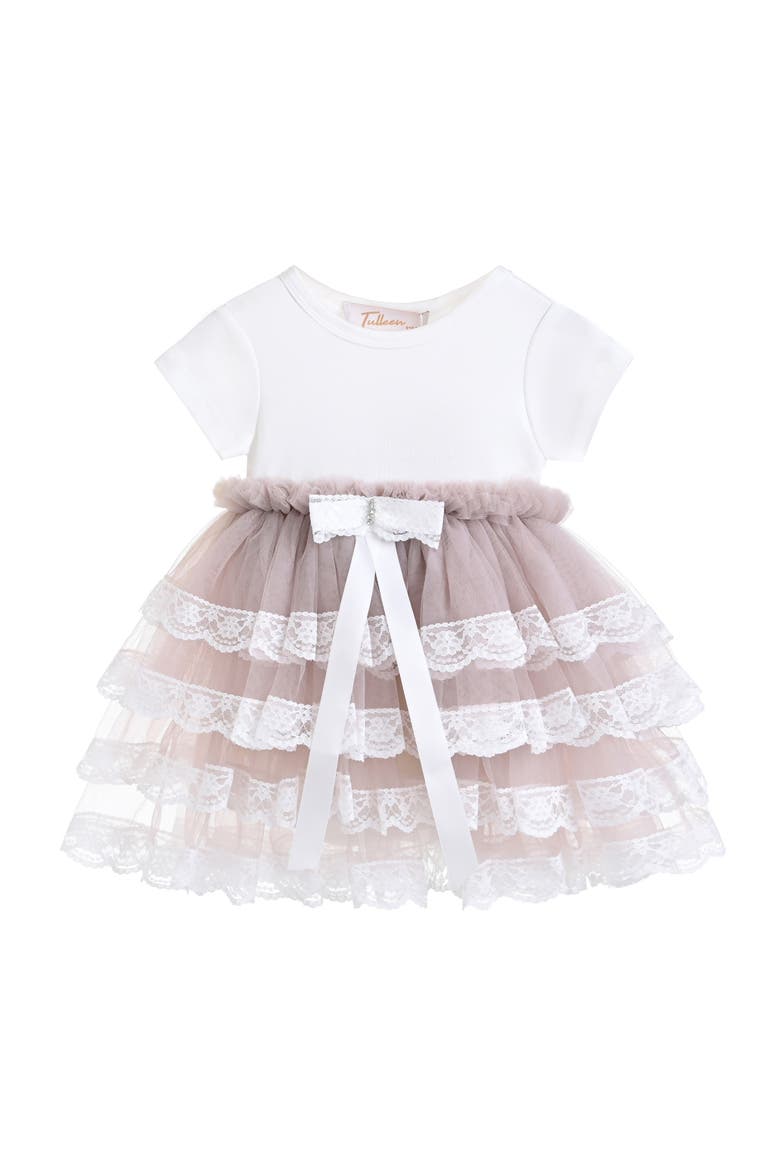 Briony Tulle Dress, Main, color, Purple
