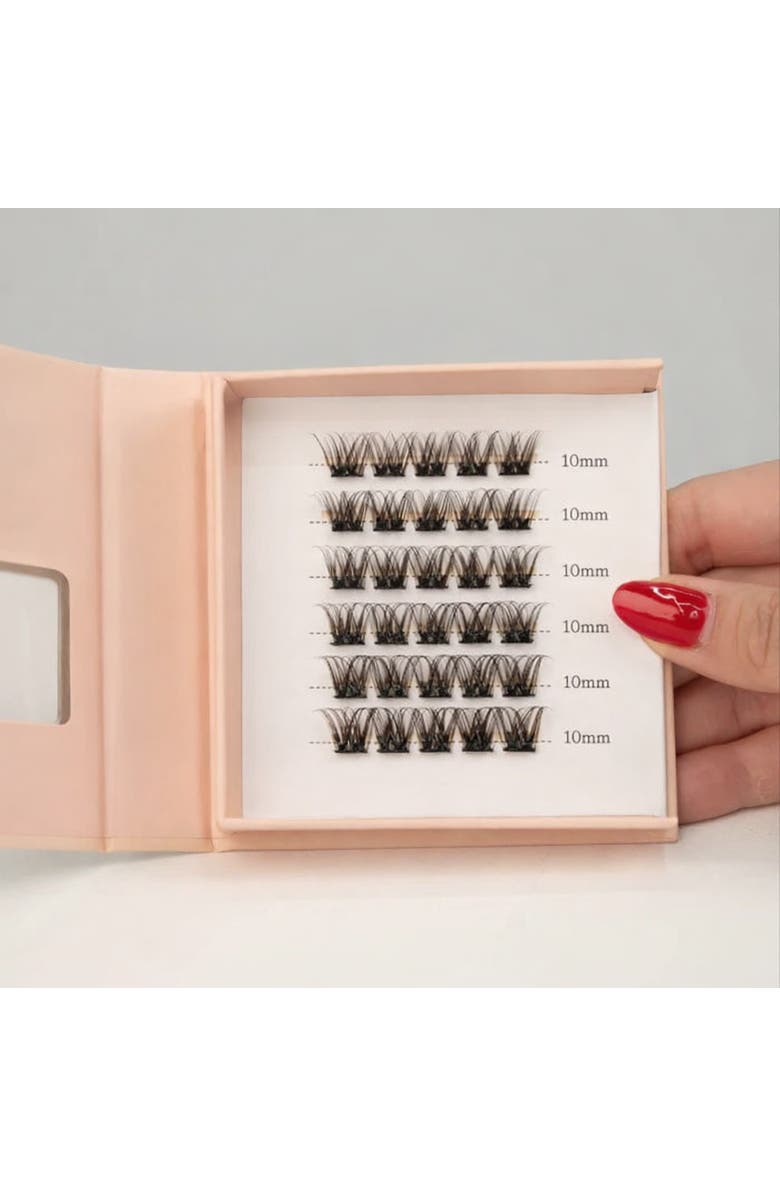 Pink Rabbit Cosmetics Brown Sugar Lash Extensions 10mm, Main, color, Brown