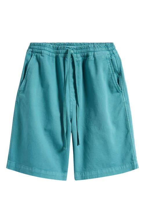Carhartt Work In Progress Floyde Relaxed Fit Twill Shorts In Green
