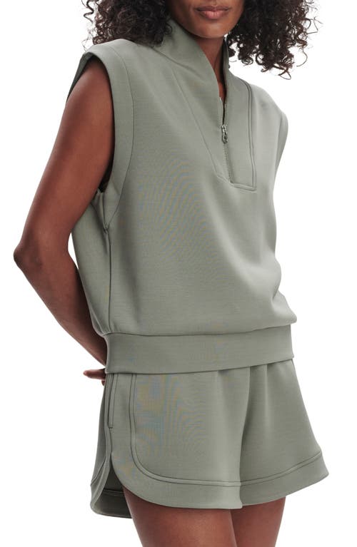 Varley Loretta Half-zip Sleeveless Sweatshirt