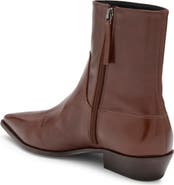 Reformation Dominique Ankle Boot Leather