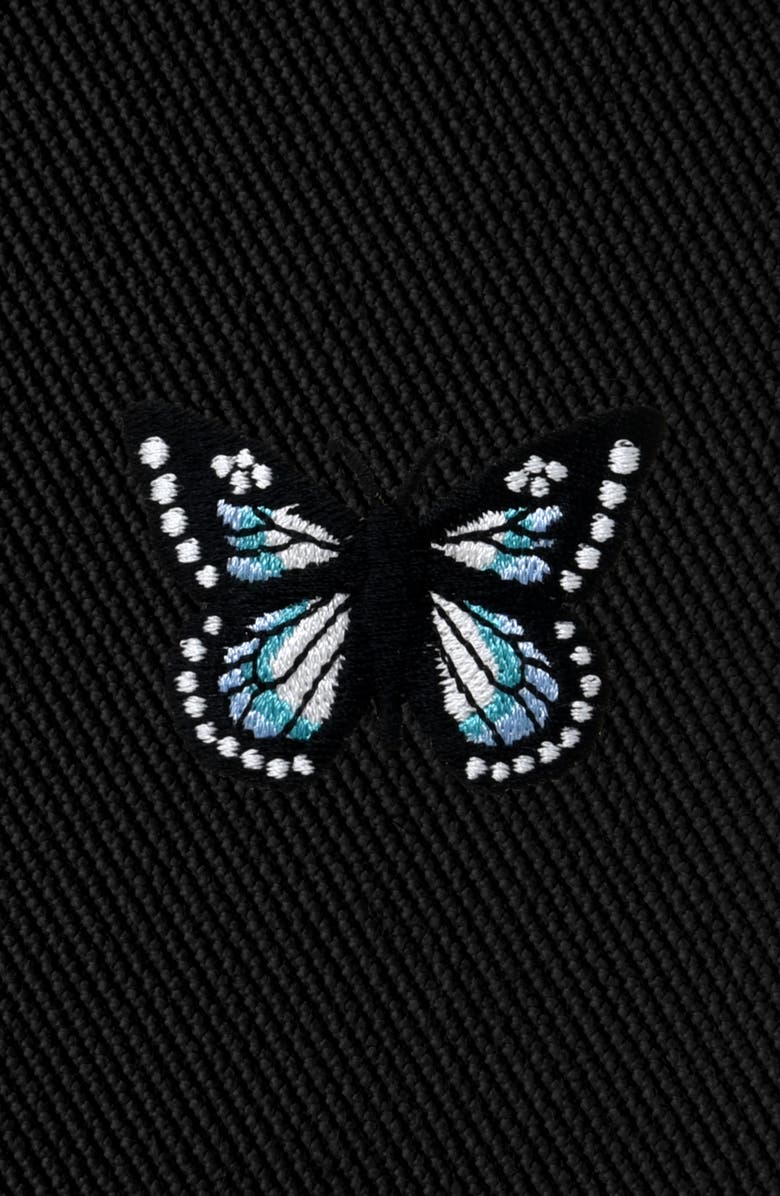 Dalix Butterfly Bucket Hat, Alternate, color, Black