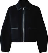 Mackage Solana Wool & Leather Jacket