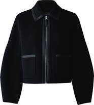 Mackage Solana Wool & Leather Jacket