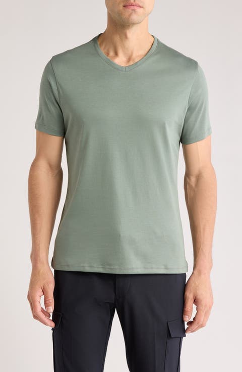 ERL | V-NECK T-SHIRT GREEN UNISEX ユニセックス 23887004_55190917_600.jpg