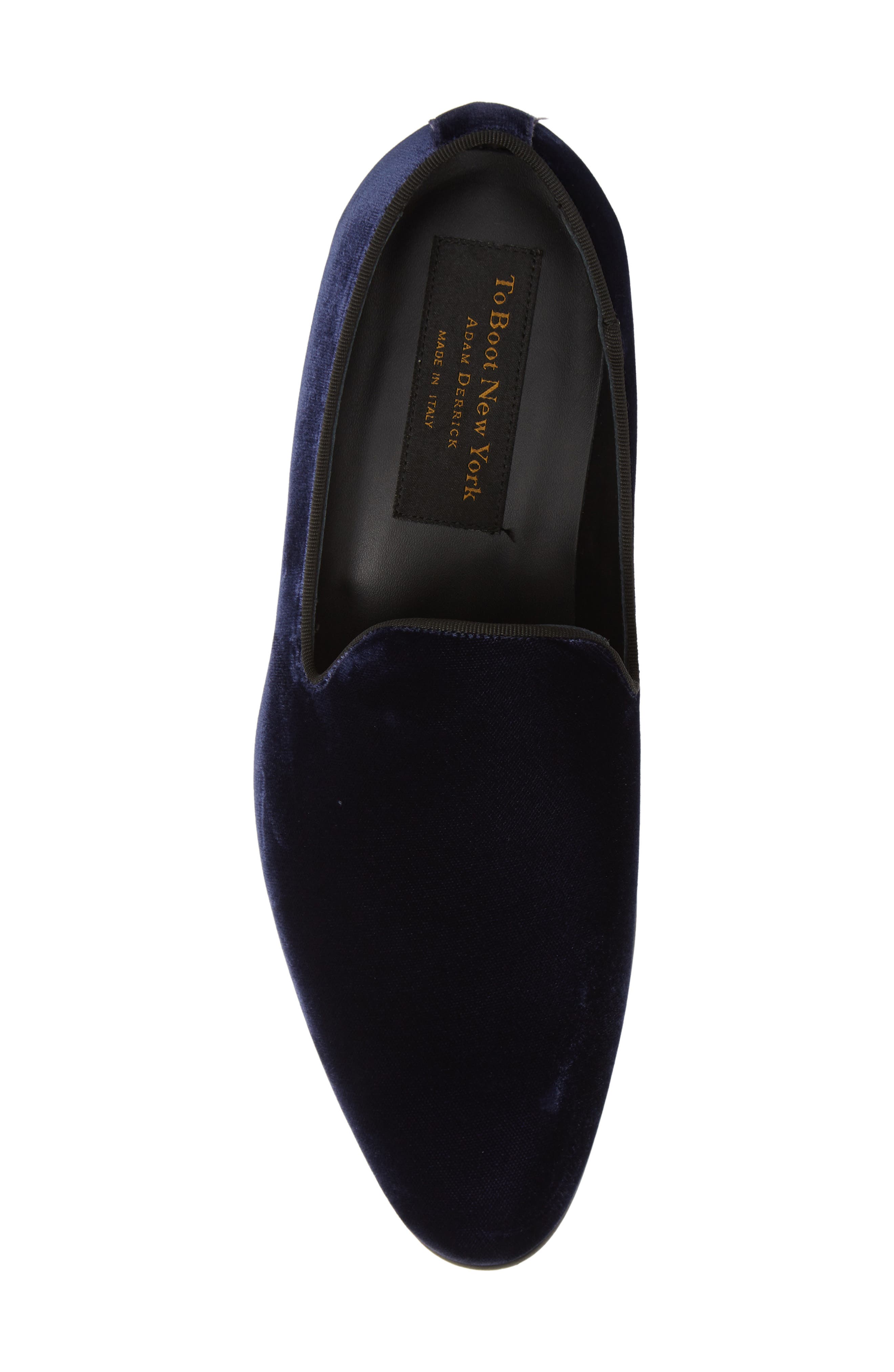TO BOOT NEW YORK Formal Loafer, Alternate, color, Blue Velour