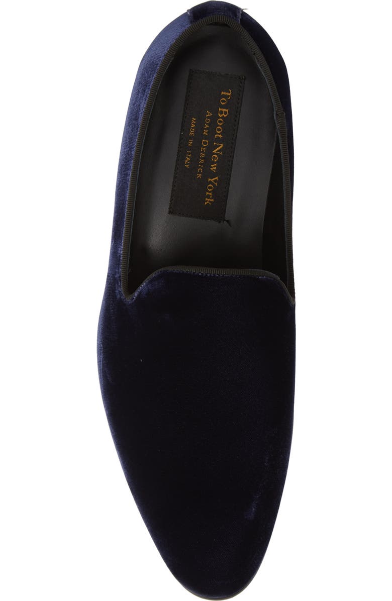 TO BOOT NEW YORK Formal Loafer, Alternate, color, Blue Velour
