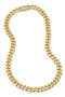 CZ Pavé Chunky Chain Link Necklace
