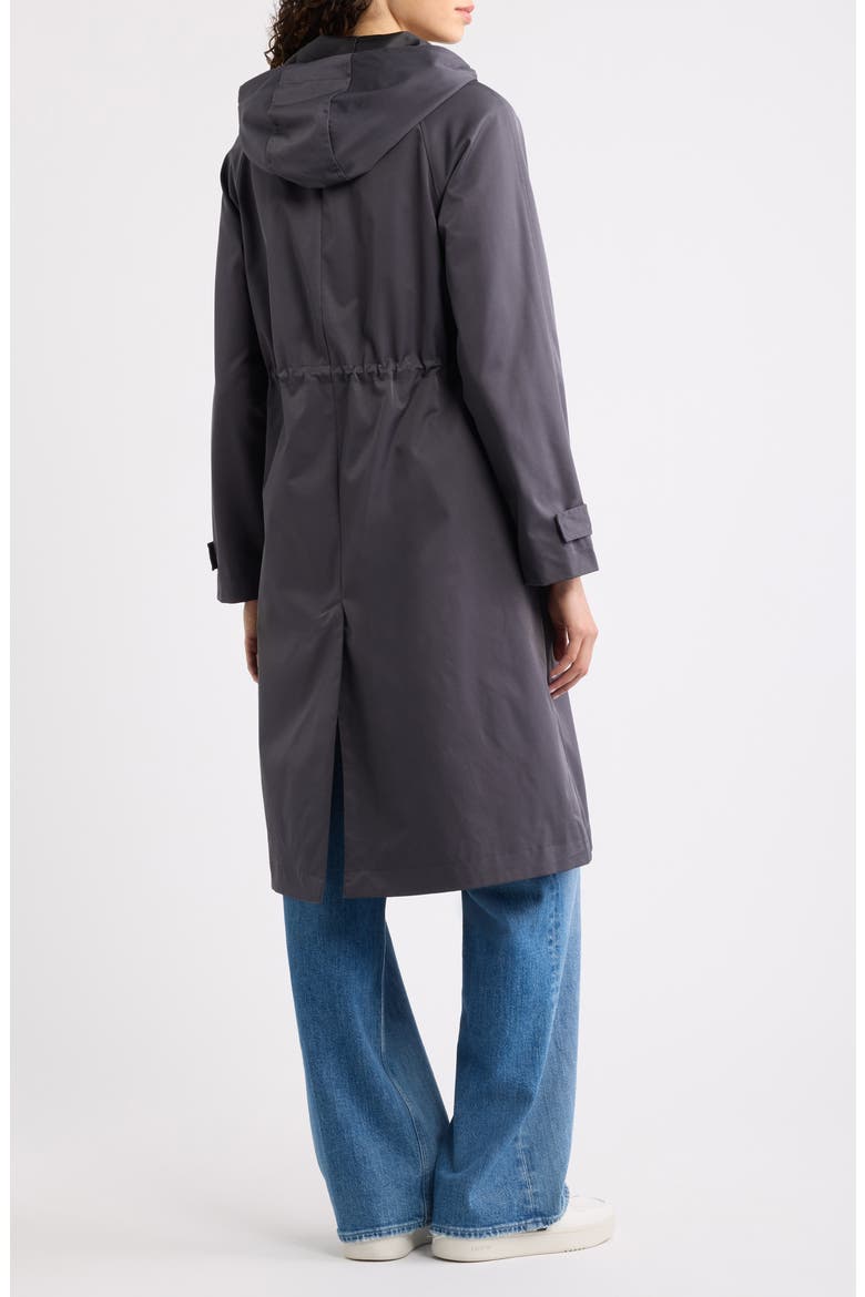 Hooded Raincoat, Alternate, color, NINE IRON