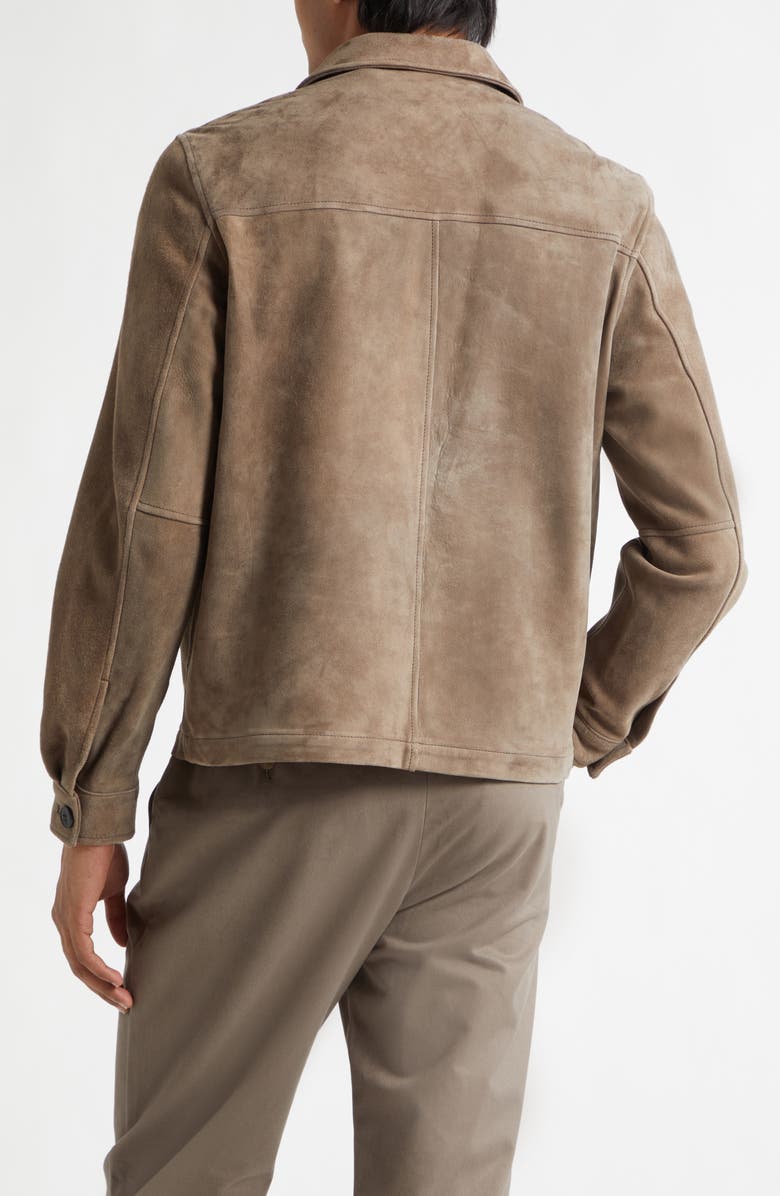 Sunspel Suede Jacket, Alternate, color, Light Tan26