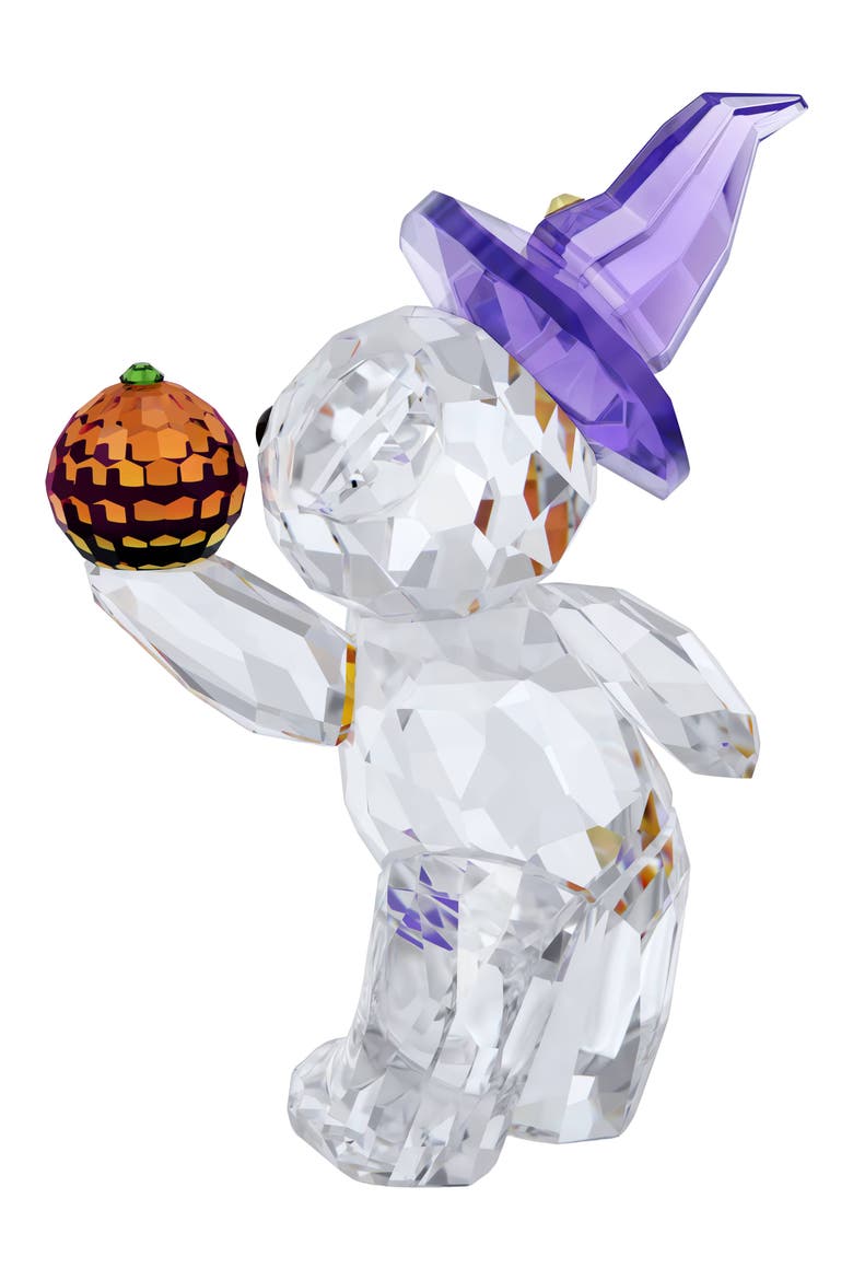 Halloween Kris Bear Crystal Figurine, Alternate, color, WHITE