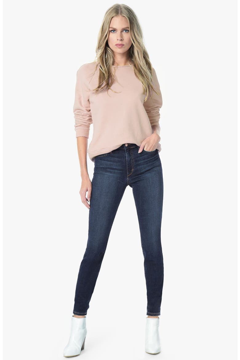 Flawless - Charlie High Rise Ankle Skinny Jeans, Alternate, color, TANIA