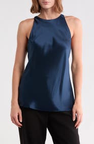 Reformation Saskia Silk Tank Top
