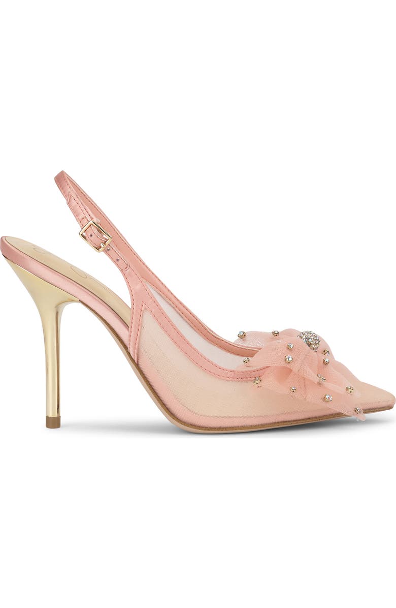 Jessica Simpson Lavilra Slingback Pointed Toe Pump, Alternate, color, Red 01