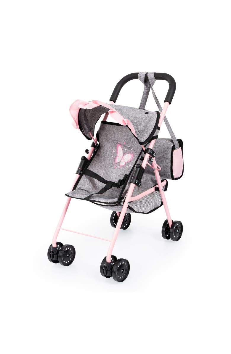 Bayer Design Buggy 10 Piece Set, Bed & Accessories Set for Dolls Up to 18 Inches, Ages 3+, Alternate, color, Multicolored