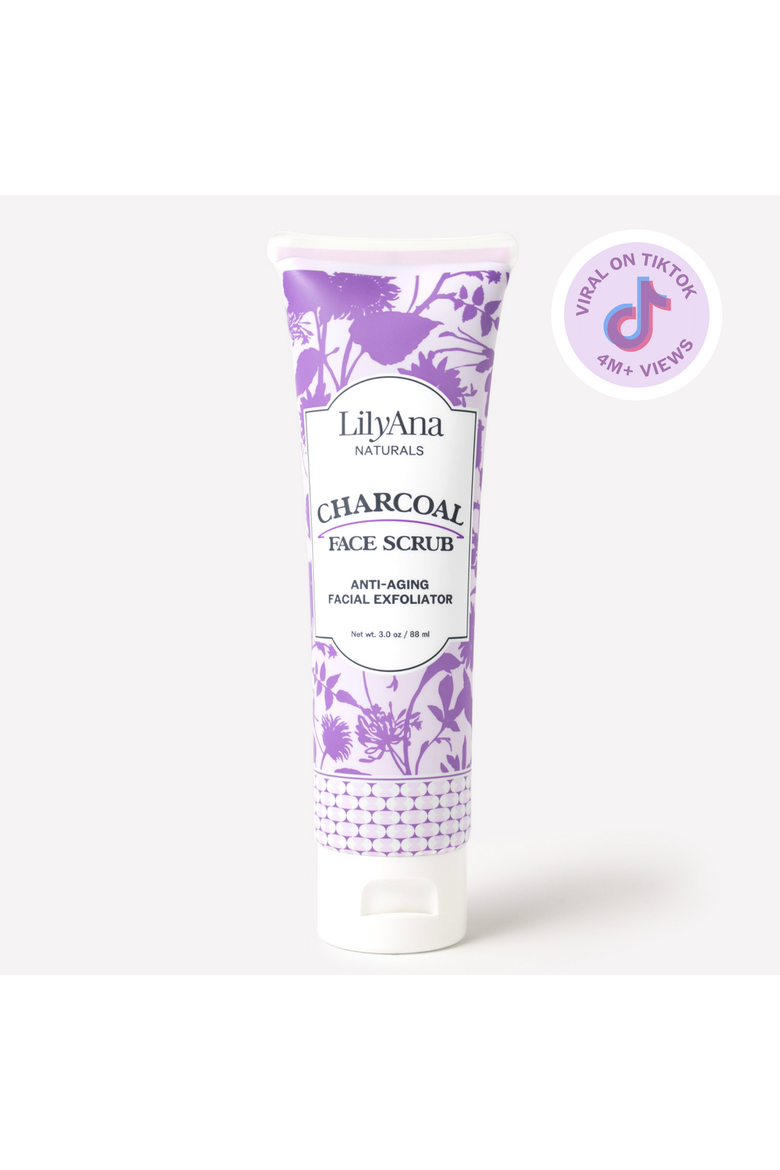 Charcoal Face Scrub, Main, color, None