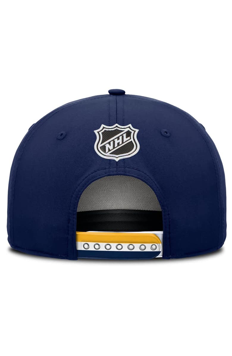 FANATICS Men's Fanatics Navy Nashville Predators 2025 NHL Draft Authentic Pro On-Stage Podium A-Frame Adjustable Hat, Alternate, color, Navy