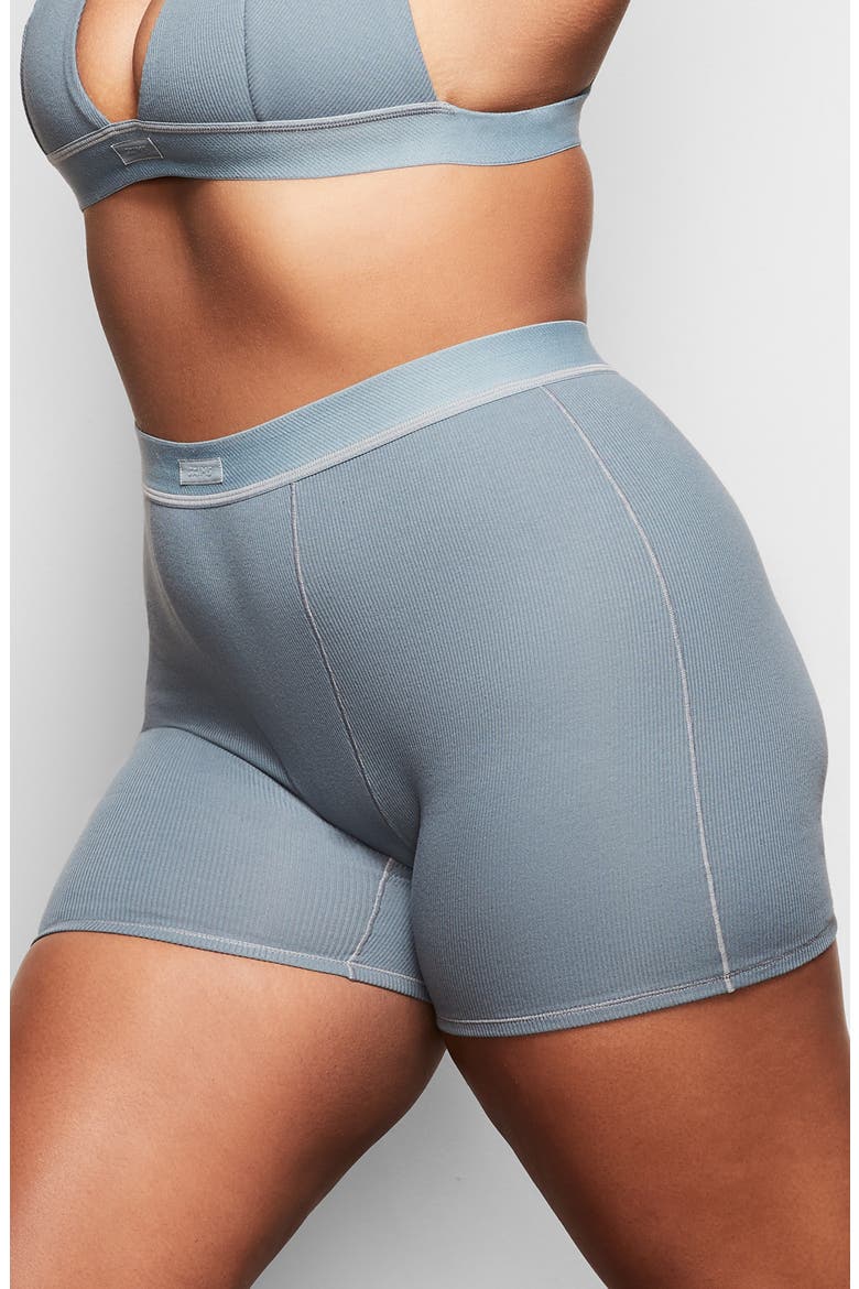 Stretch Cotton Rib Boxers, Alternate, color, KYANITE
