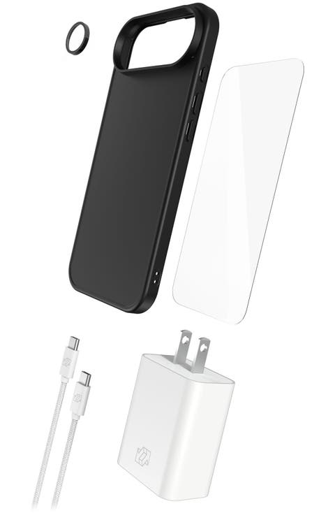 5-in-1 Bundle (Case, Screen Protector, Lens Protector, Charger, Cable) for Apple iPhone Air
