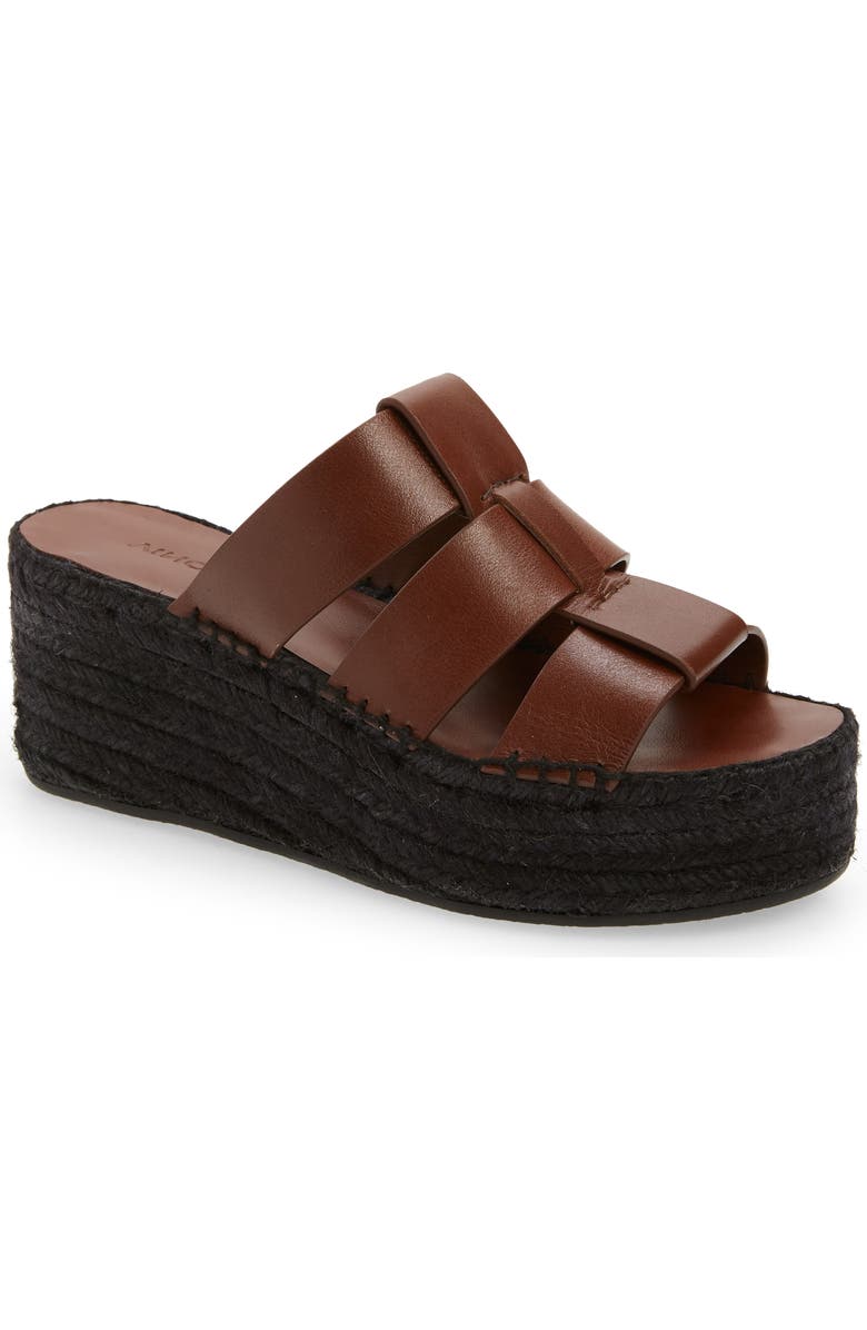 Vince Sabella Espadrille Platform Wedge Sandal, Main, color,