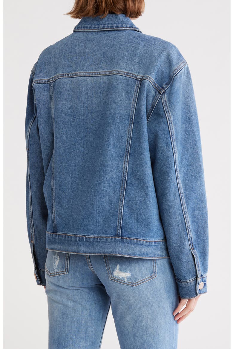 Denim Trucker Jacket, Alternate, color, HILO