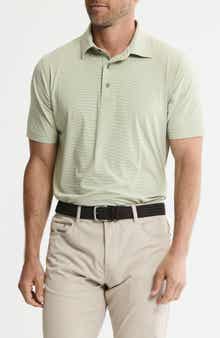 JACHS Performance Stripe Polo